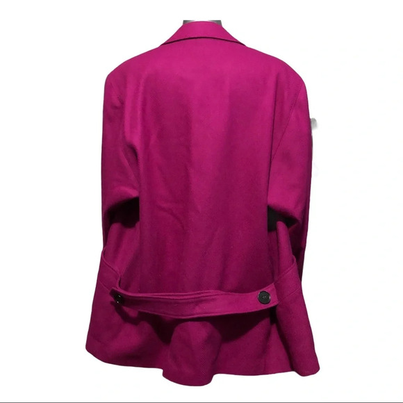 Vintage Sterling Stall Lined Blazer Fuchsia Size Small - Picture 3 of 7